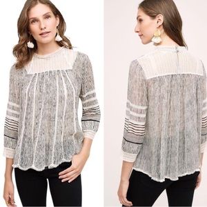 Anthropologie Floreat Reina Blouse